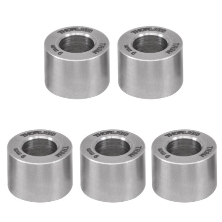 TR9M - Шайбы для регулирования высоты стержней, Ø1/2", толщина: 9 мм, 5 шт., Thorlabs