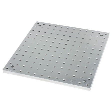 MB12U - Алюминиевая оптическая плита, размеры: 12" x 12" x 1/2", отверстия: 1/4"-20, Thorlabs