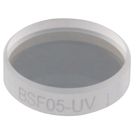BSF05-UV - Светоделительная пластинка для уменьшения мощности падающего излучения, Ø1/2", просветляющее покрытие: 250-420 нм, Thorlabs