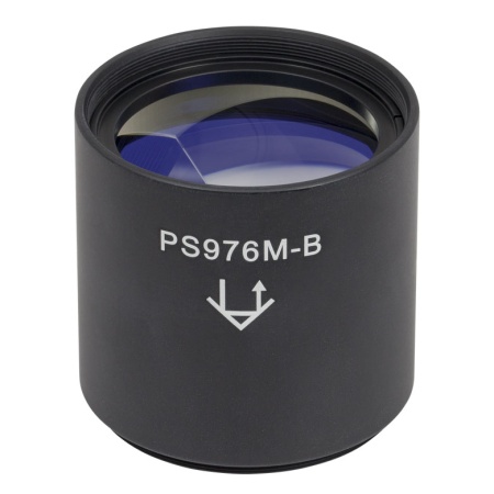 PS976M-B - Уголковый отражатель (ретрорефлектор) в оправе, резьба SM2, просветляющее покрытие: 650-1050 нм, Thorlabs