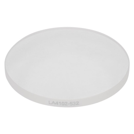 LA4102-532 - Плоско-выпуклая линза, f = 200 мм, Ø1", материал: UVFS, покрытие: 532 нм, Thorlabs