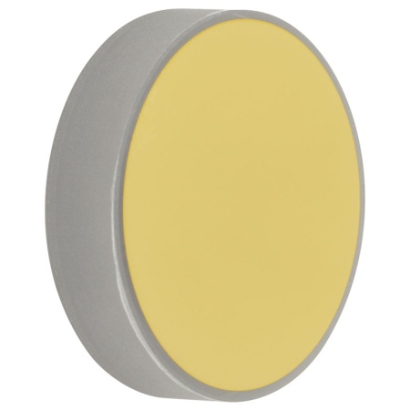 CM254-1000-M01 - Вогнутое зеркало с золотым покрытием, Ø1", фокусное расстояние: 1000.0 мм, отражение: 800 нм - 20 мкм, Thorlabs