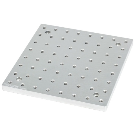 MB8U - Алюминиевая оптическая плита, размеры: 8" x 8" x 1/2", отверстия: 1/4"-20, Thorlabs