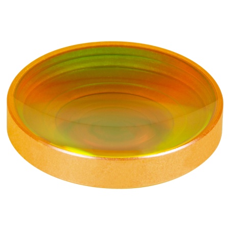 LC7759-E4 - ZnSe плоско-вогнутая линза, Ø1", фокусное расстояние -25.4 мм, просветляющее покрытие: 2-13 мкм, Thorlabs