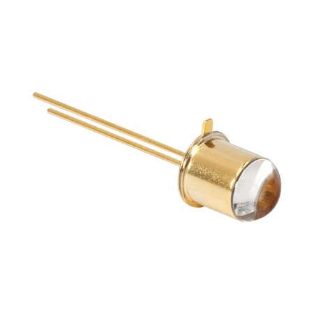 LED610L - Светодиод со стеклянной линзой, длина волны излучения: 610 нм, мин. мощность: 8 мВт, корпус: TO-18, Thorlabs