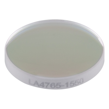 LA4765-1550 - Плоско-выпуклая линза, f = 50.0 мм, Ø1/2", материал: UVFS, покрытие: 1550 нм, Thorlabs