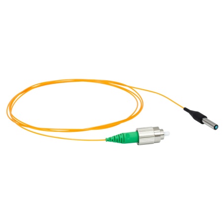 50-1550M-APC - Оптоволоконный коллиматор на основе GRIN-линзы, многомодовое волокно, оптимизирован для 1550 нм, FC/APC разъем, Thorlabs