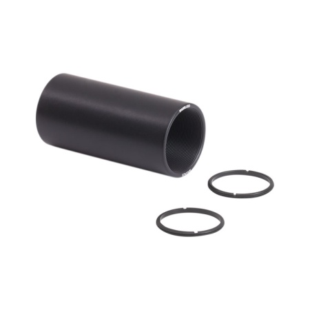 SM1M25 - Тубус для крепления линз SM1, без внешней резьбы, длина: 2.5", в комплект поставки входят два стопорных кольца, Thorlabs