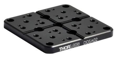 DDSA02 - Монтажная пластина с пазами для трансляторов DDS220, дюймовая резьба, Thorlabs