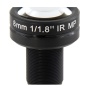 Промышленный объектив M12 для матричных камер VT-LEM0818(i)-M12-MP3, фокусное расстояние 8 мм