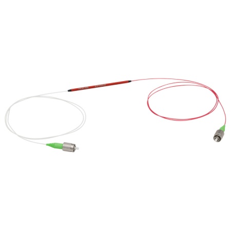 RW1550R3A - Оптоволокно со встроенным светоделителем, центральная длина волны: 1550 нм, рабочий диапазон: 100 нм, деление светового потока: 67:33 (отражение:пропускание), разъемы: FC/APC, Thorlabs