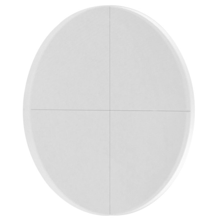 R1DS3P - Прицельное перекрестие, получение изображения при подсветке спереди, Ø1", материал: кварцевое стекло, Thorlabs