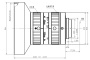 VT-LEN1214SWIR-H1.1 широкоугольный SWIR-объектив 12мм F1.4