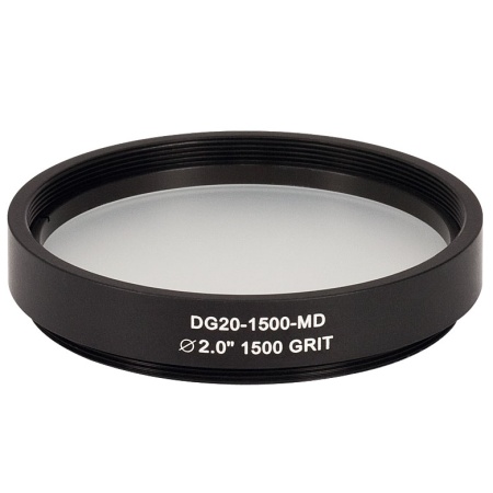DG20-1500-MD - Светорассеиватель из матового стекла в оправе, Ø2", N-BK7, 1500 Grit, резьба SM2, Thorlabs