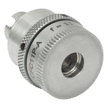 CFC11P-A - Оптоволоконный коллиматор для разъемов FC/PC, с возможностью регуляции положения линзы, f = 11 мм, просветляющее покрытие: 350-700 нм, Thorlabs