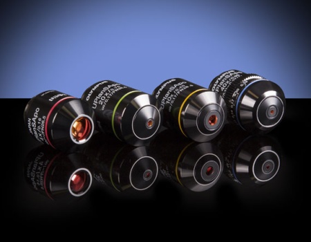 Апохроматические объективы Olympus с высокой чувствительностью к флуоресценции