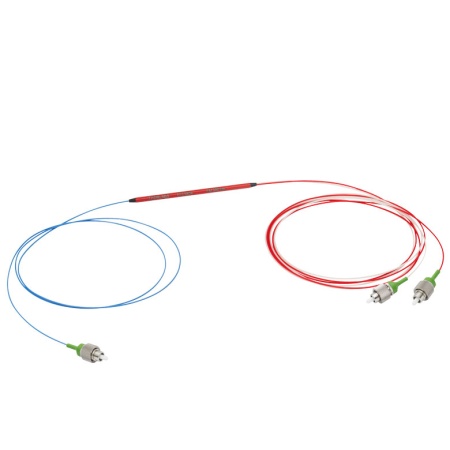 PFC980A - Сплавной разветвитель для работы с поляризованным излучением, рабочий диапазон: 980 ± 15 нм, волокно: PM, разъемы: FC/APC, Thorlabs