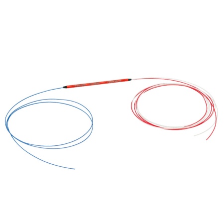 PFC980HB - Сплавной разветвитель для работы с поляризованным излучением, рабочий диапазон: 980 ± 15 нм, волокно: 2 PM волокна и 1 SM, без разъемов, Thorlabs