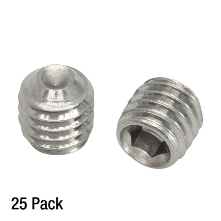 SS6MS6 - Установочный винт из нержавеющей стали, резьба: M6 x 1.0, длина: 6 мм, 25 шт., Thorlabs