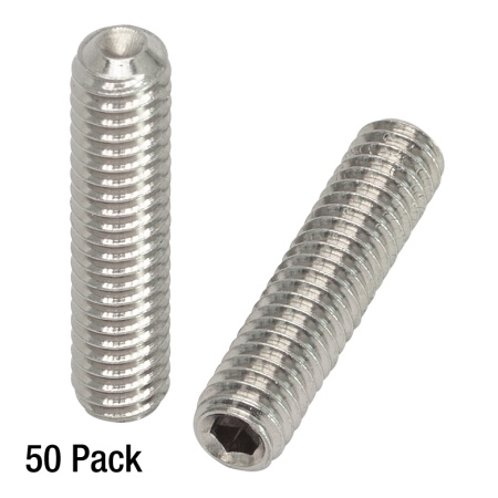 SS8S075 - Установочный винт из нержавеющей стали, резьба: 8-32, длина: 3/4", 50 шт., Thorlabs