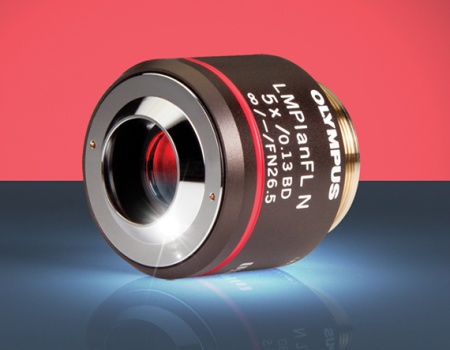 Планахроматические флюоритовые объективы Olympus с большим расстоянием