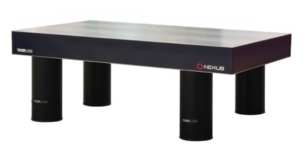 T46HK - Оптический стол Nexus: оптическая плита (4' x 6' x 8.3"), опоры с системой активной виброизоляции (высота: 700 мм), Thorlabs