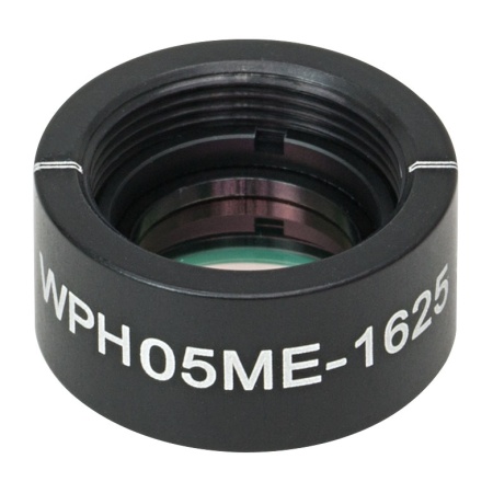 WPH05ME-1625 - Полуволновая пластинка нулевого порядка из ЖК полимера в оправе, Ø1/2", рабочая длина волны: 1625 нм, резьба: SM05, Thorlabs
