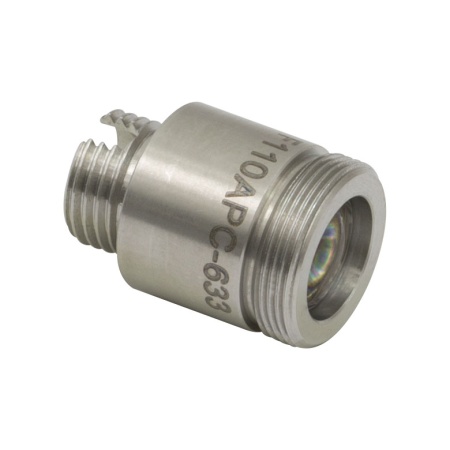 F110APC-633 - Оптоволоконный коллиматор, рабочая длина волны: 633 нм, фокус: 6.17 мм, числовая апертура: 0.38, разъем: FC/APC, Thorlabs