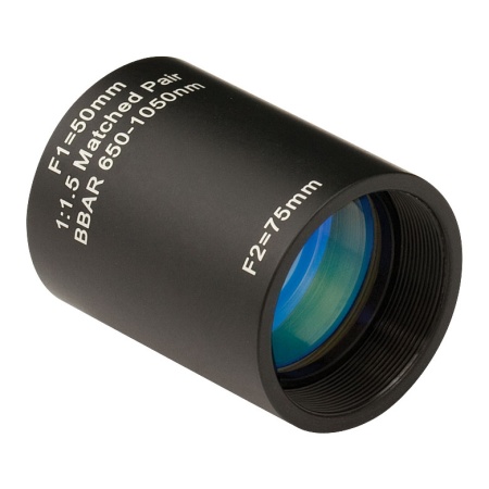MAP105075-B - Пары ахроматических дублетов, усиление: 1:1.5, f1=50 мм, f2=75 мм, просветляющее покрытие: 650-1050 нм, Thorlabs