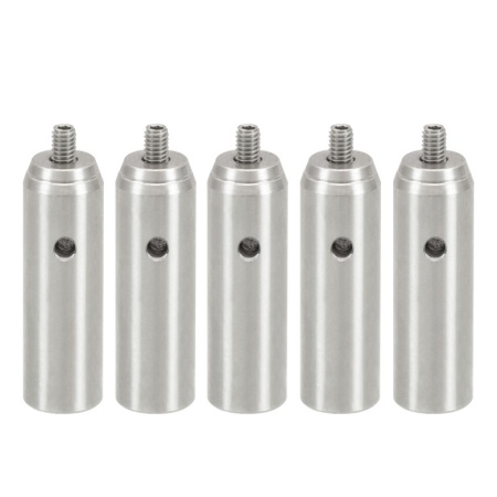 TR40/M-P5 - Стержни для держателей оптики, Ø12.7 мм, сталь, винт с резьбой M4, резьбовое отверстие M6, высота 40 мм, 5 шт., Thorlabs