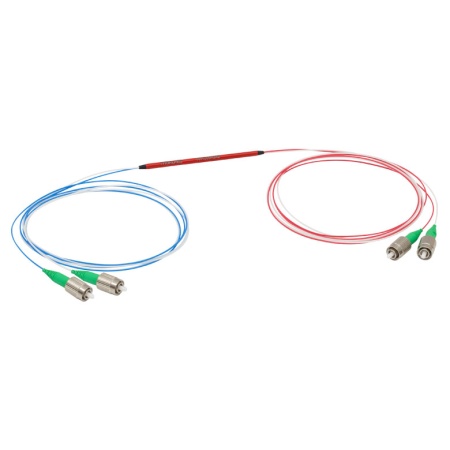 TW1300R2A2 - 2x2 оптический разветвитель с широким спектральным диапазоном пропускания, 1300 ± 100 нм, коэффициенты деления 90:10, FC/APC разъемы