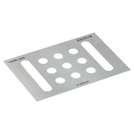 BA2S1/M - Разделительная плита, 50 мм x 75 мм, толщина: 0.25 мм, Thorlabs
