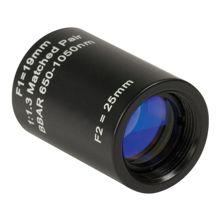 MAP051925-B - Пары ахроматических дублетов, усиление: 1:1.3, f1=19 мм, f2=25 мм, просветляющее покрытие: 650-1050 нм, Thorlabs