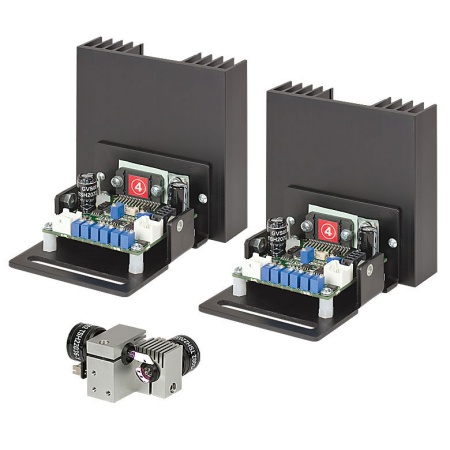 GVS302 - 2D система позиционирования лазерного пучка малого диаметра (до 5 мм) на основе гальванометра, двухполосные зеркала: 532 нм/1064 нм (-K13), источник питания не входит в комплект поставки, Thorlabs