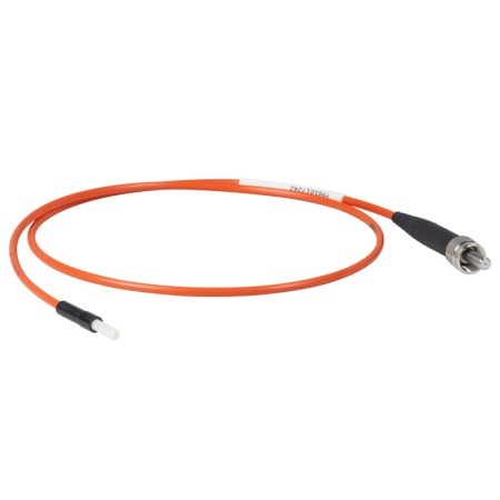 M79L005 - Соединительный кабель, диаметр сердцевины Ø400 мкм, числовая апертура 0.39, SMA905 соединение и наконечник Ø2.5 мм, длина 0.5 м