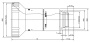 VLEN2-1216SW-H1 высокоразрешающий SWIR-объектив 12мм F1.6