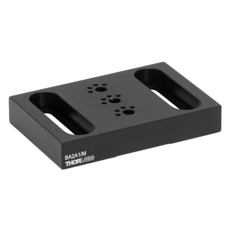 BA2A1/M - Основание с резьбовыми отверстиями, 50 x 75 x 12.5 мм, резьба: M4, Thorlabs