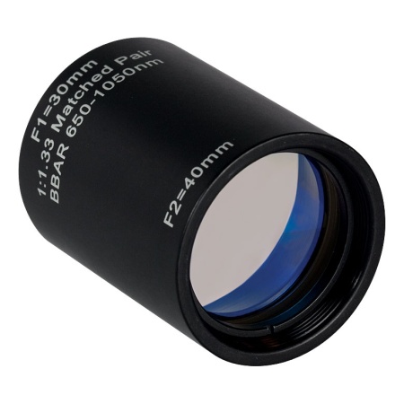 MAP103040-B - Пары ахроматических дублетов, усиление: 1:1.33, f1=30 мм, f2=40 мм, просветляющее покрытие: 650-1050 нм, Thorlabs