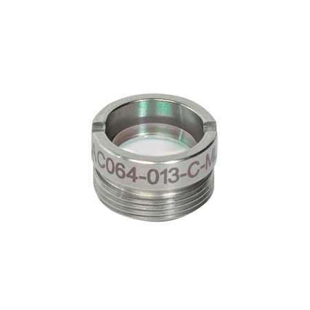 AC064-013-C-ML - Ахроматический дублет, f=13 мм, Ø6.35 мм, резьба на оправе: M9x0.5, просветляющее покрытие: 1050-1620 нм, Thorlabs