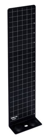 TPSM2 - Магнитный экран для юстировки лазера, 11.81" x 2.95", выгравированная разметка (дюймовая система), Thorlabs