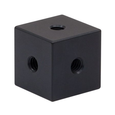 RM1F - Металлический куб с отверстиями (1/4"-20) для крепления стержней 1", Thorlabs